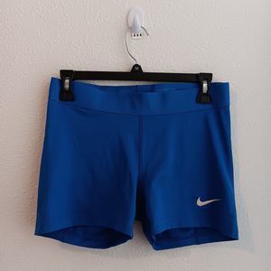 Nike Dri-FIT Short Power Sport Women Size M Blue New